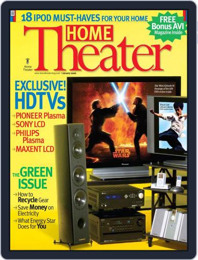 Home Theater December 6th, 2005 Digital Back Issue Cover