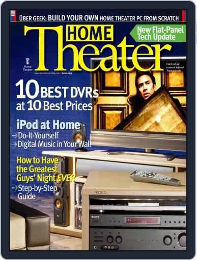 Home Theater May 10th, 2005 Digital Back Issue Cover