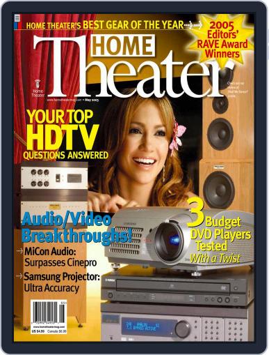 Home Theater April 12th, 2005 Digital Back Issue Cover