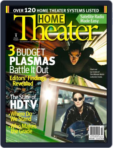 Home Theater January 11th, 2005 Digital Back Issue Cover