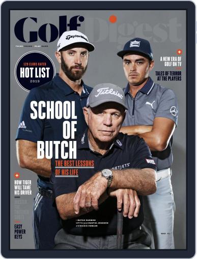 Golf Digest March 1st, 2019 Digital Back Issue Cover