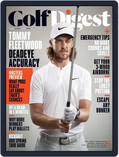 Golf Digest April 1st, 2018 Digital Back Issue Cover