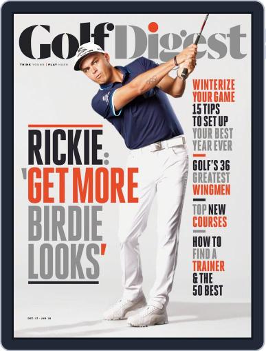Golf Digest December 1st, 2017 Digital Back Issue Cover
