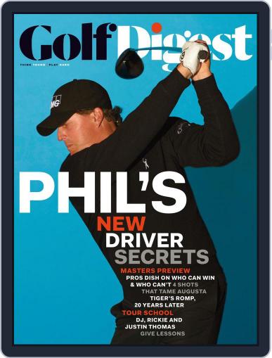 Golf Digest April 1st, 2017 Digital Back Issue Cover
