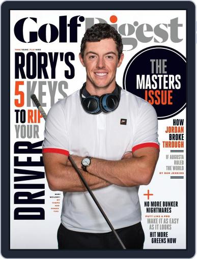 Golf Digest March 22nd, 2016 Digital Back Issue Cover