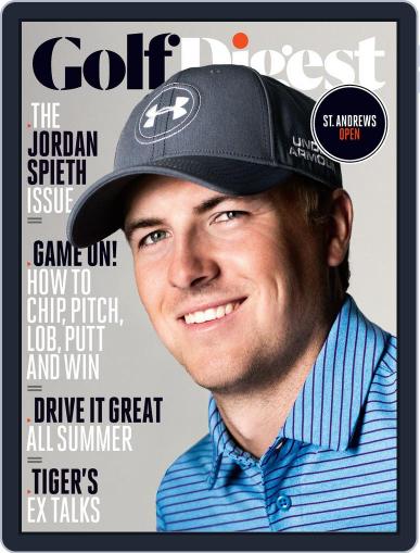 Golf Digest July 1st, 2015 Digital Back Issue Cover