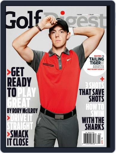 Golf Digest March 11th, 2014 Digital Back Issue Cover