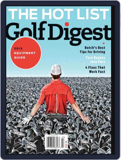 Golf Digest January 30th, 2013 Digital Back Issue Cover