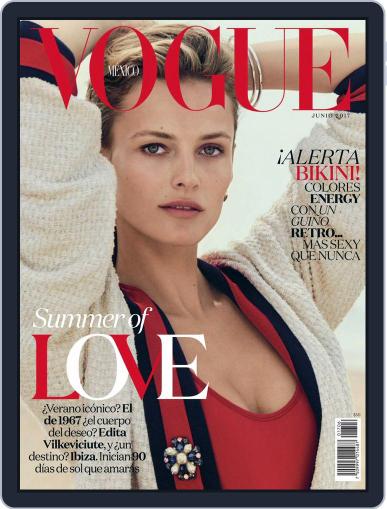 Vogue Mexico June 1st, 2017 Digital Back Issue Cover