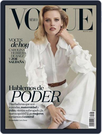 Vogue Mexico May 1st, 2017 Digital Back Issue Cover