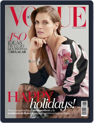 Vogue Mexico December 1st, 2016 Digital Back Issue Cover