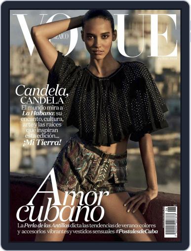 Vogue Mexico June 2nd, 2016 Digital Back Issue Cover
