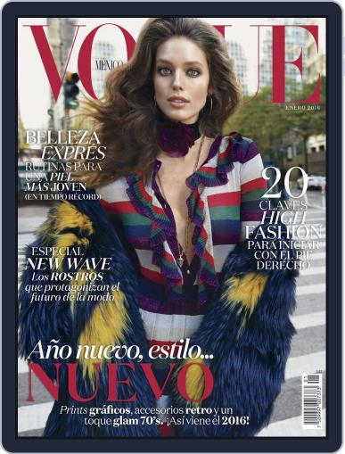Vogue Mexico (Digital) January 1st, 2016 Issue Cover