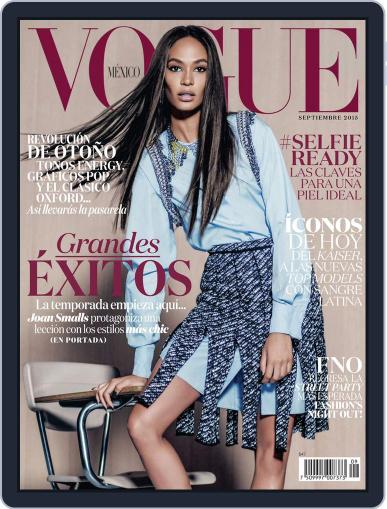 Vogue Mexico (Digital) September 1st, 2015 Issue Cover