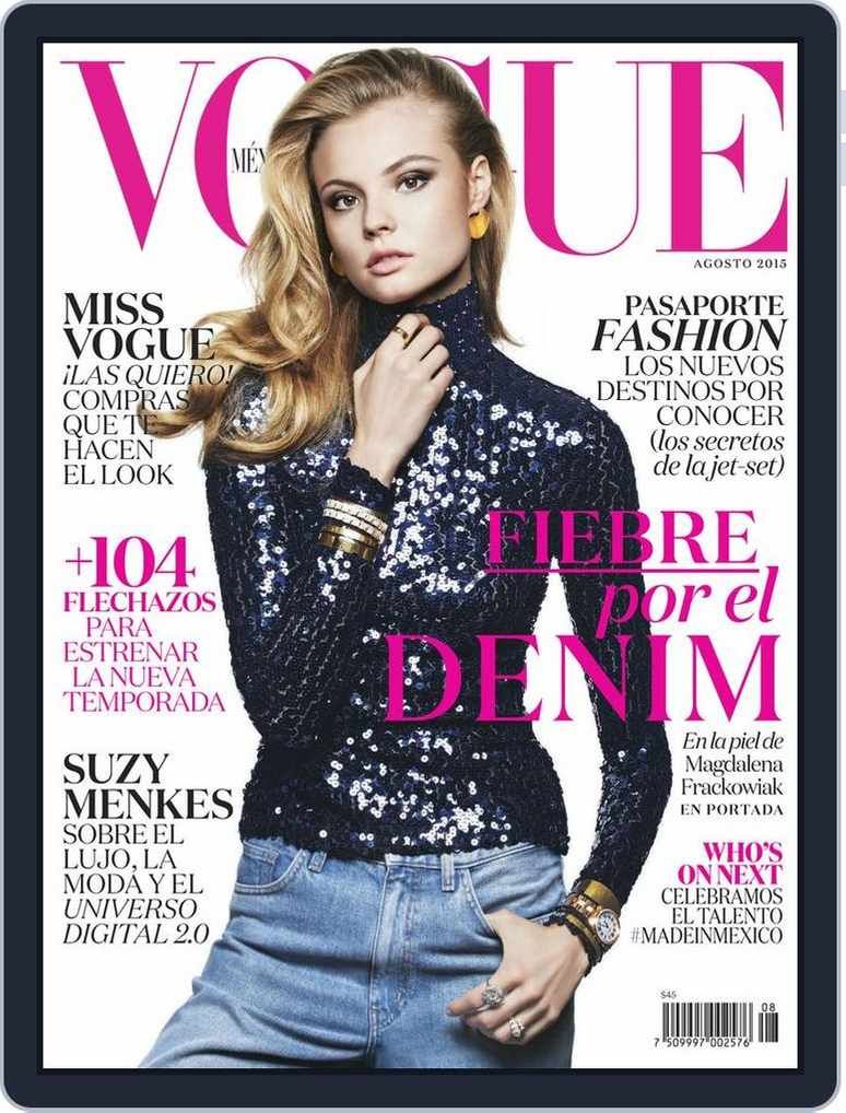Vogue Mexico Agosto 2015 (Digital) 