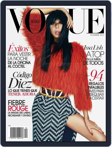 Vogue Mexico (Digital) December 1st, 2014 Issue Cover