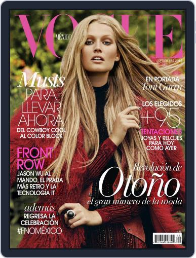 Vogue Mexico (Digital) September 1st, 2014 Issue Cover