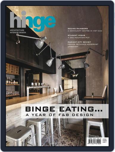 hinge April 18th, 2016 Digital Back Issue Cover