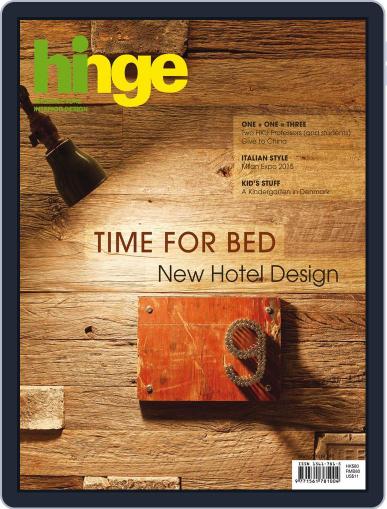 hinge October 15th, 2015 Digital Back Issue Cover