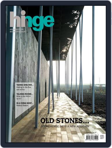 hinge August 14th, 2014 Digital Back Issue Cover