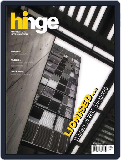 hinge November 27th, 2012 Digital Back Issue Cover