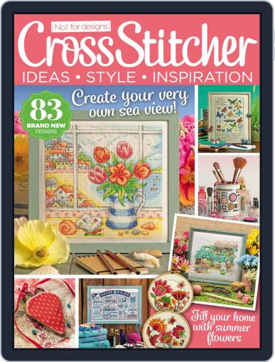 CrossStitcher August 1st, 2019 Digital Back Issue Cover