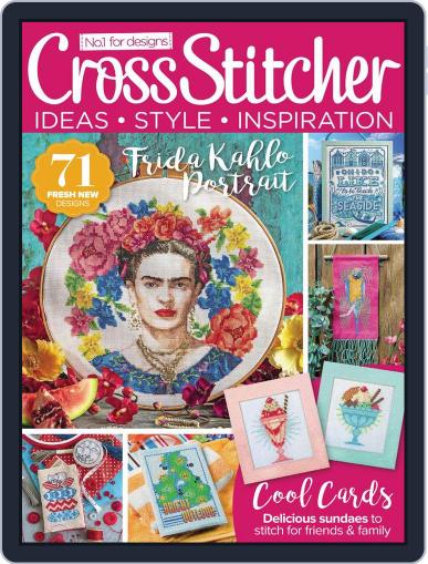 CrossStitcher August 1st, 2018 Digital Back Issue Cover