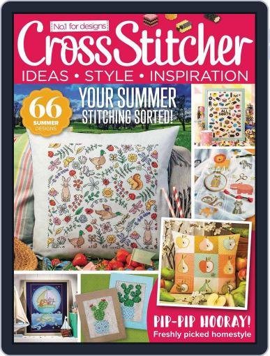 CrossStitcher June 1st, 2018 Digital Back Issue Cover