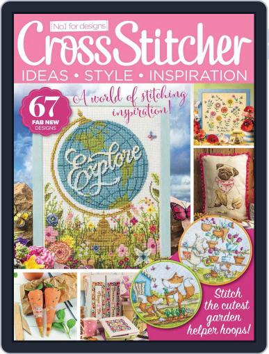 CrossStitcher May 1st, 2018 Digital Back Issue Cover
