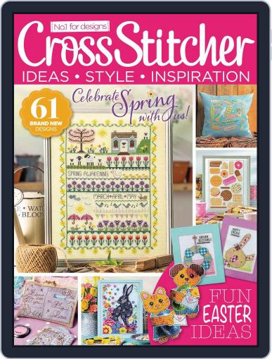 CrossStitcher April 1st, 2018 Digital Back Issue Cover