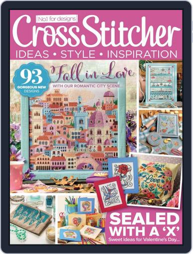 CrossStitcher February 1st, 2018 Digital Back Issue Cover