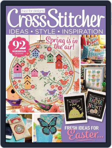 CrossStitcher April 1st, 2017 Digital Back Issue Cover