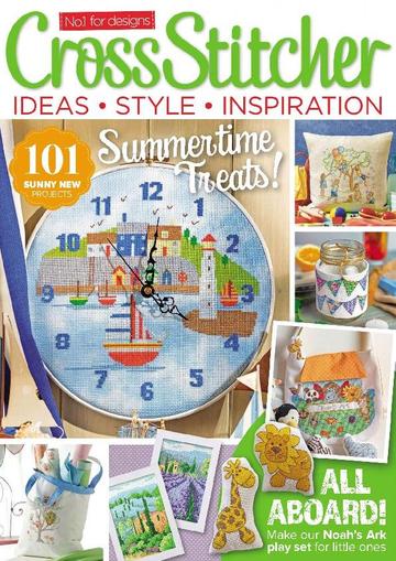 CrossStitcher June 15th, 2016 Digital Back Issue Cover