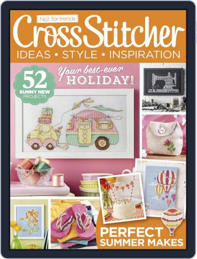 CrossStitcher August 1st, 2015 Digital Back Issue Cover