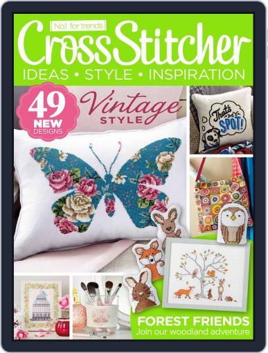 CrossStitcher August 21st, 2014 Digital Back Issue Cover