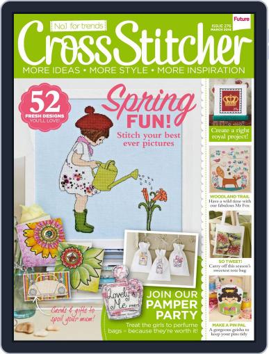 CrossStitcher February 7th, 2014 Digital Back Issue Cover