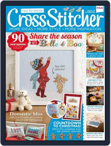 CrossStitcher September 20th, 2013 Digital Back Issue Cover