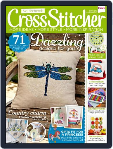 CrossStitcher August 22nd, 2013 Digital Back Issue Cover