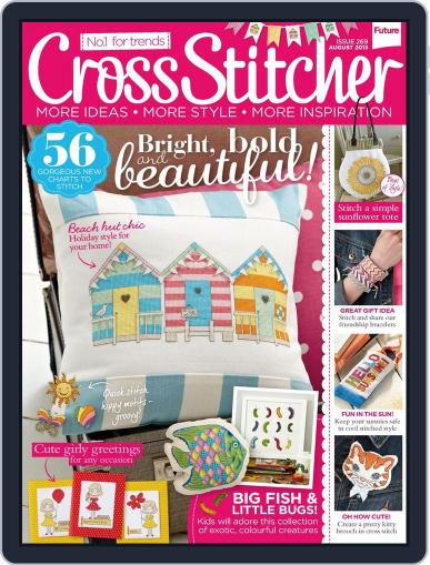 CrossStitcher July 25th, 2013 Digital Back Issue Cover