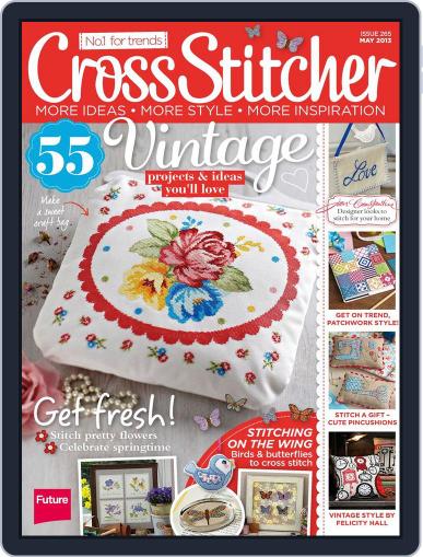 CrossStitcher April 16th, 2013 Digital Back Issue Cover