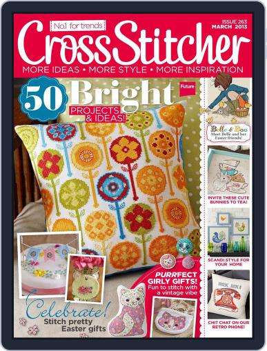 CrossStitcher February 19th, 2013 Digital Back Issue Cover