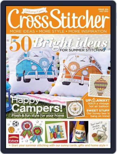 CrossStitcher June 12th, 2012 Digital Back Issue Cover