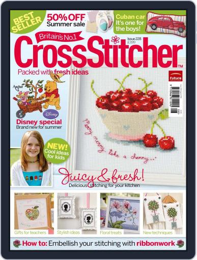 CrossStitcher June 16th, 2010 Digital Back Issue Cover