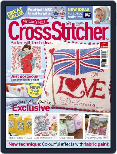 CrossStitcher April 21st, 2010 Digital Back Issue Cover