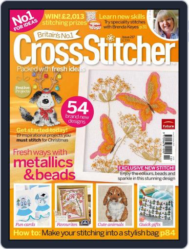 CrossStitcher August 12th, 2009 Digital Back Issue Cover