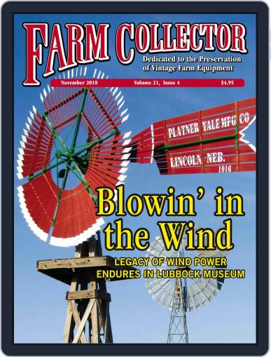 Farm Collector November 1st, 2018 Digital Back Issue Cover