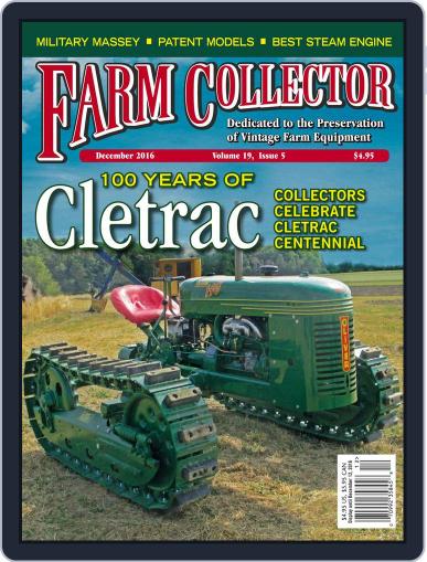 Farm Collector December 1st, 2016 Digital Back Issue Cover
