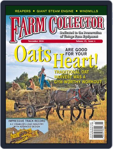 Farm Collector November 1st, 2016 Digital Back Issue Cover