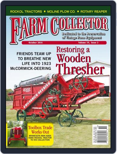 Farm Collector October 1st, 2016 Digital Back Issue Cover