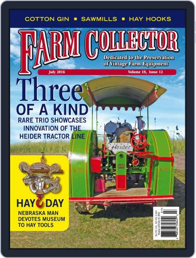 Farm Collector June 10th, 2016 Digital Back Issue Cover